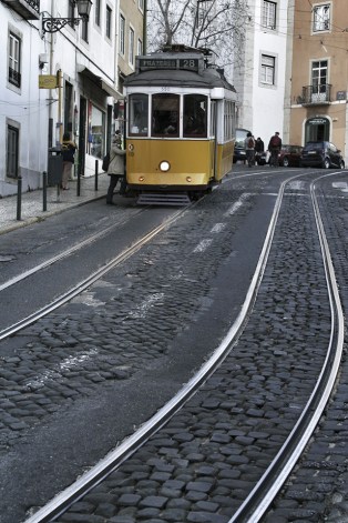 tranvia en lisboa