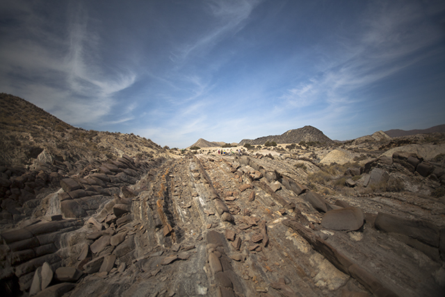 formaciones rocosas curiosas desierto de Tabernas