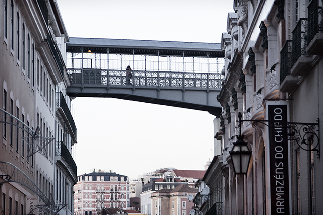 Lisboa en un día gris