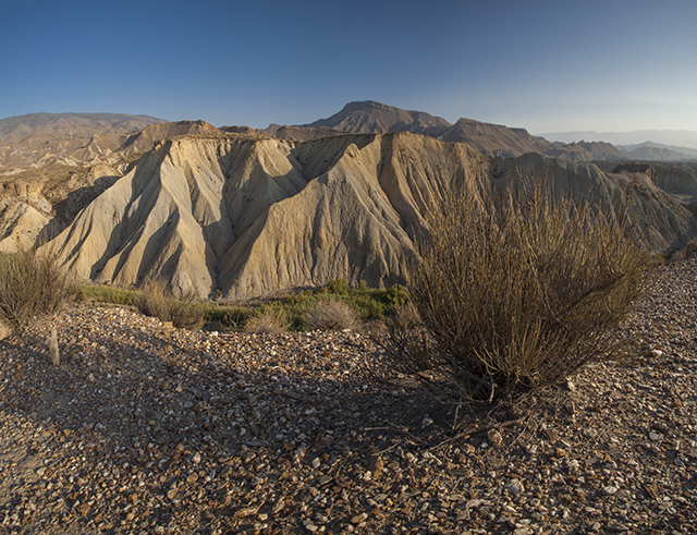 geología desierto de Tabernas panorámica