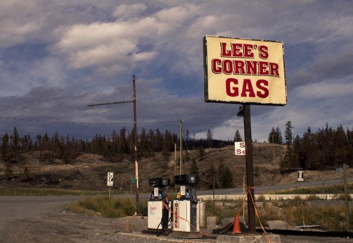 lee's corner gas Chilcotin