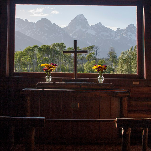Transfiguration Chapel. Wyoming. USA.