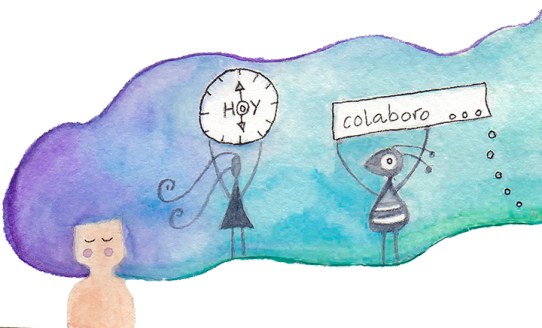 Ilustración acuarela Te cuento de Viajes blog personal