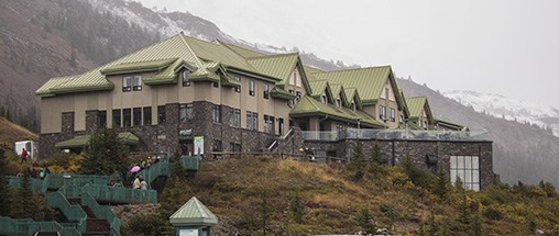 Centro interpretacion Icefield parkway