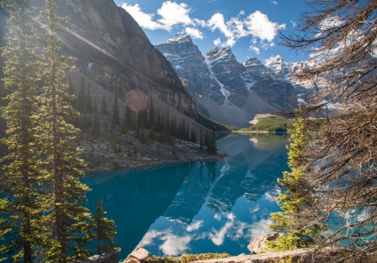 reflejos Moraine Lake