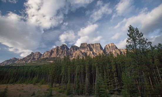 Castle Mountain, rockies
