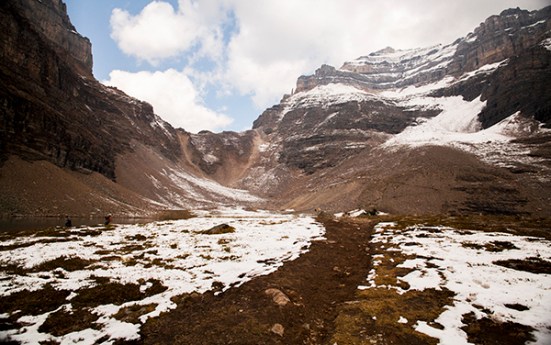 Larch Valley Glaciar lake