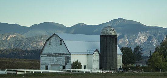 por la carretera rumbo a Vancouver (Canadá)