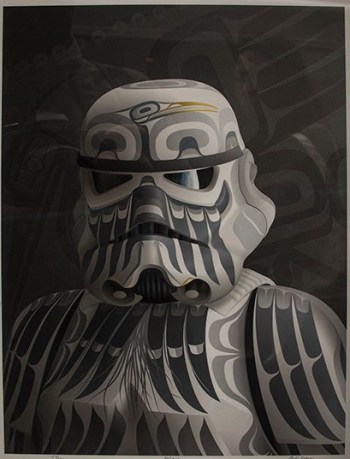 Darth Vader galería de arte Vancouver