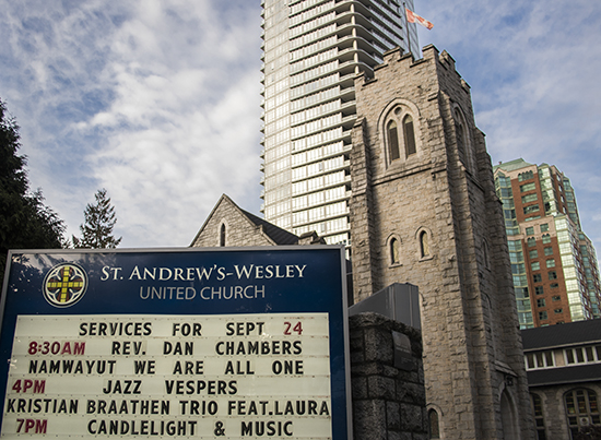 iglesia St Anderw´s-Wesley Vancouver, Canadá