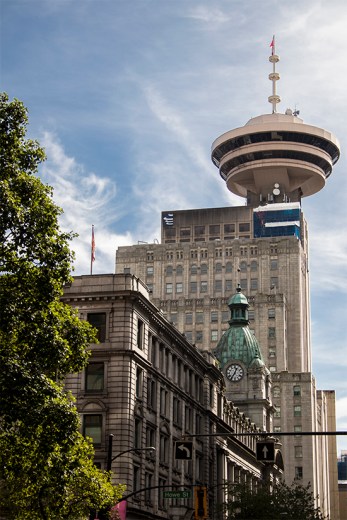 torre mirador harbour center, Vancouver, canadá