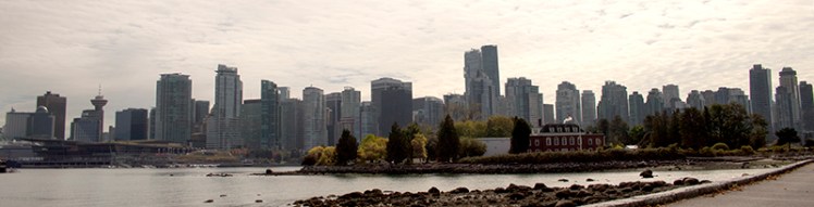 skyline de Vancouver city (Canadá)