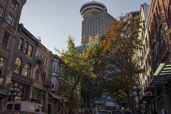 Una calle de Vancouver Canadá