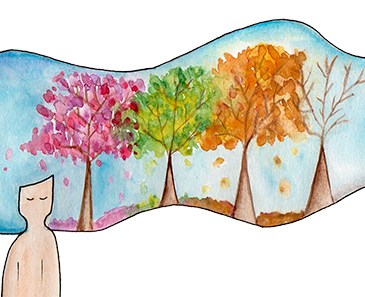 Ilustración Paso del Tiempo Te cuento de Viajes