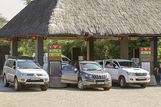 Gasolinera Skukuza camp Kruger National Park