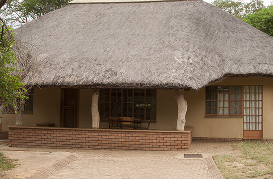 Cottage Skukuza camp Kruger N.P.