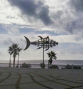 Paseo marítimo Barbate Cádiz