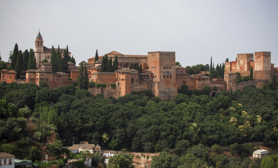 Vistas de la Alhambra desde el Albaicín