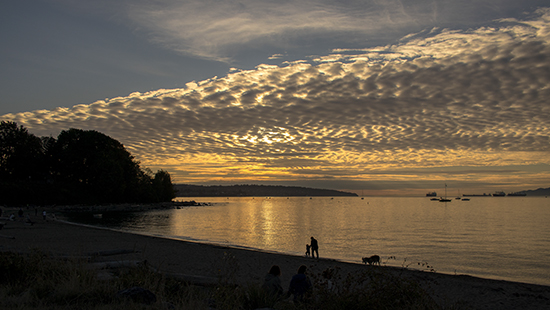 Atardecer en Vancouver Canada