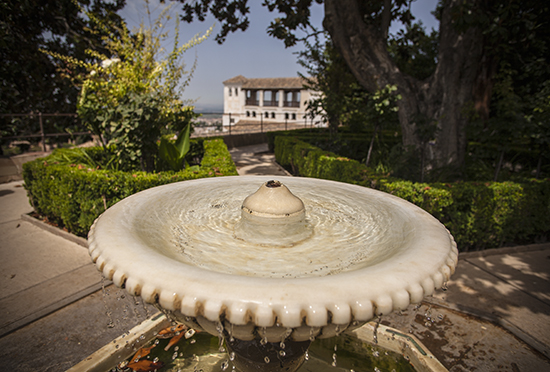 fuentes generalife granada