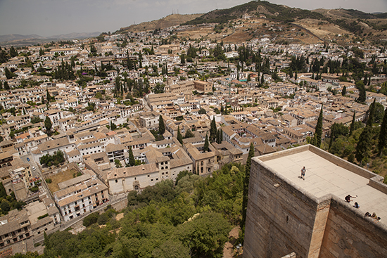 vistas desde la Torre de la Vela