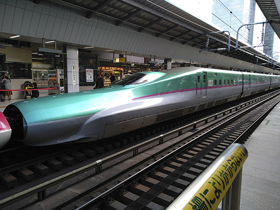 Shinkansen en Tokio
