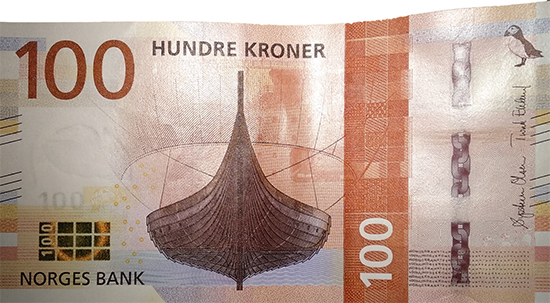 los vikingos en billetes