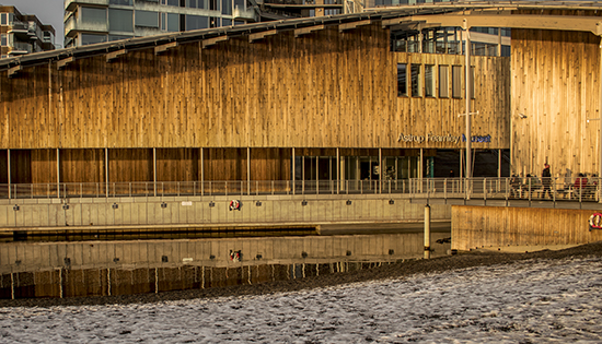 Museo Nacional de Arte al atardecer