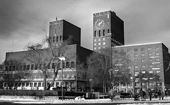 Ayuntamiento Oslo Noruega