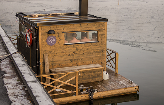 sauna en el mar Oslo