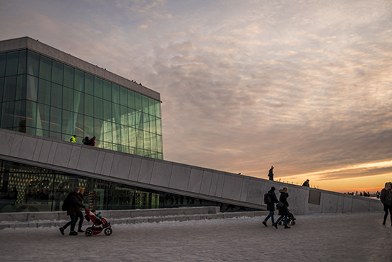 edificio de la opera Oslo