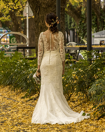 novia japonesa en Tokyo 