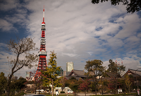 Skyline con Tokyo Tower