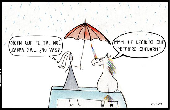 ilustración extinción fauna