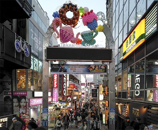 takeshita street Tokyo