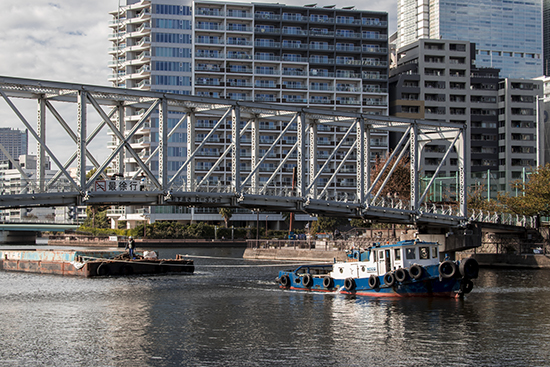 bahía de Tokio desde Tennozu Island
