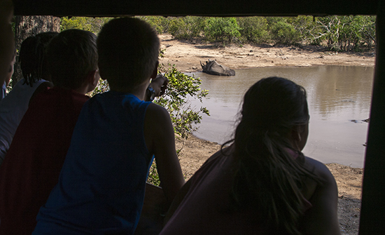 niños en Kruger National Park sudafrica