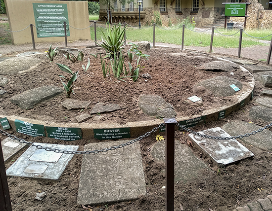 Historic site skukuza camp Kruger Sudafrica