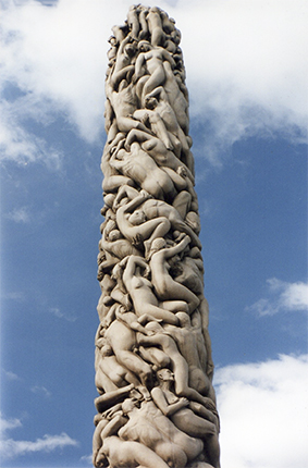 monolito granito Vigeland, Oslo