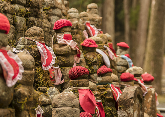 detalle jizos koyasan cementerio