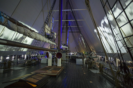 cubierta del Fram museo Oslo