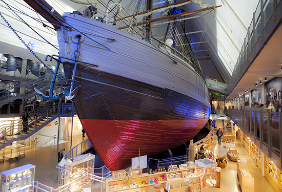 vista exterior del Fram Oslo