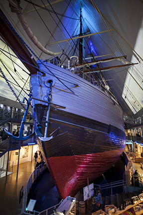 vista exterior Fram Bigdoy island Oslo