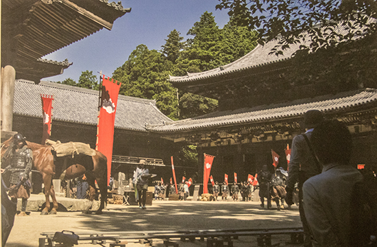 rodaje del ultimo samurai Japan