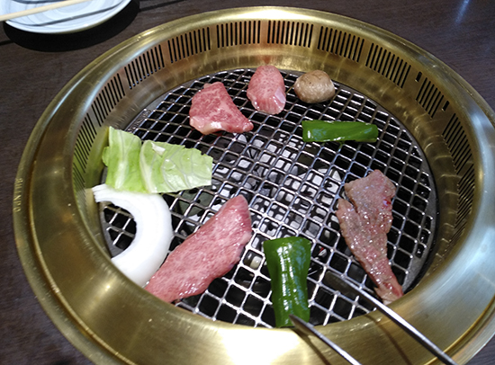 ternera de Hida restaurante Maruaki