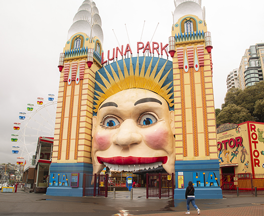 parque atracciones sydney Luna park