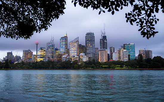city sydney skyline