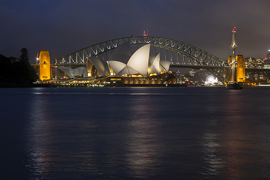 sydney de noche vistas panoramicas