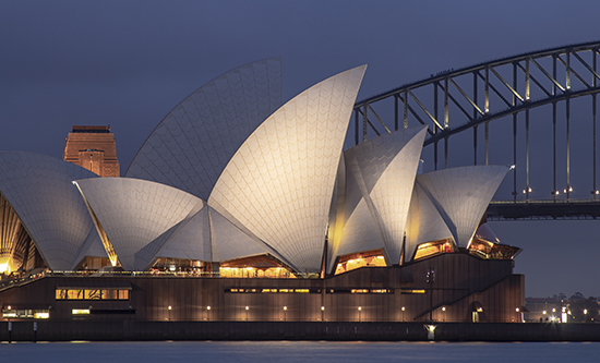 detalle opera house sydney de noche Te cuento de viajes