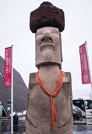 moái museo Kontiki Noruega Oslo